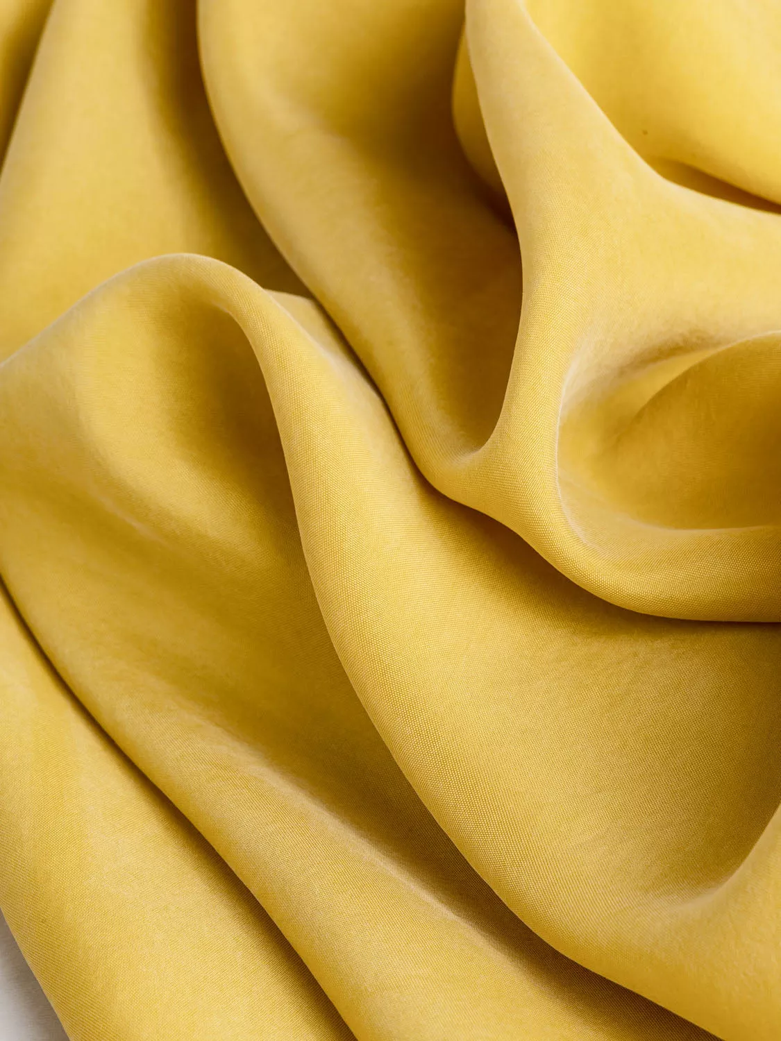 Sandwashed Cupro – Gold