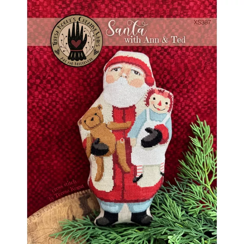 Santa with Ann & Ted, by Teresa Kogut pattern