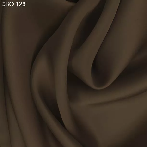 Satin Faced Organza – Chocolate Powder