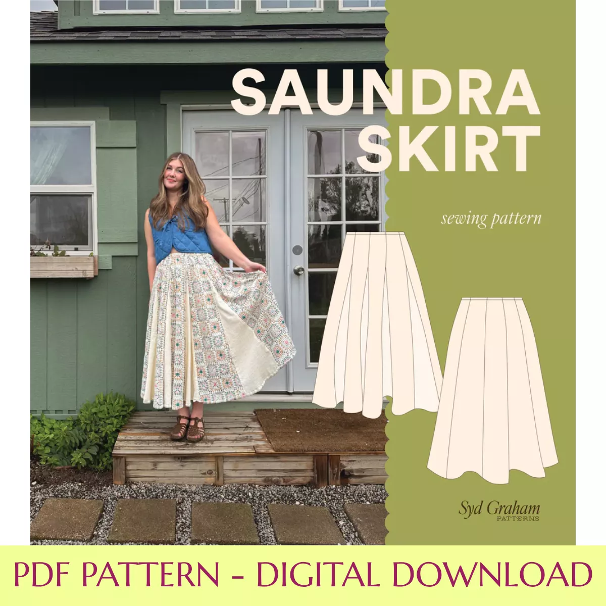 Saundra Skirt / PDF Pattern