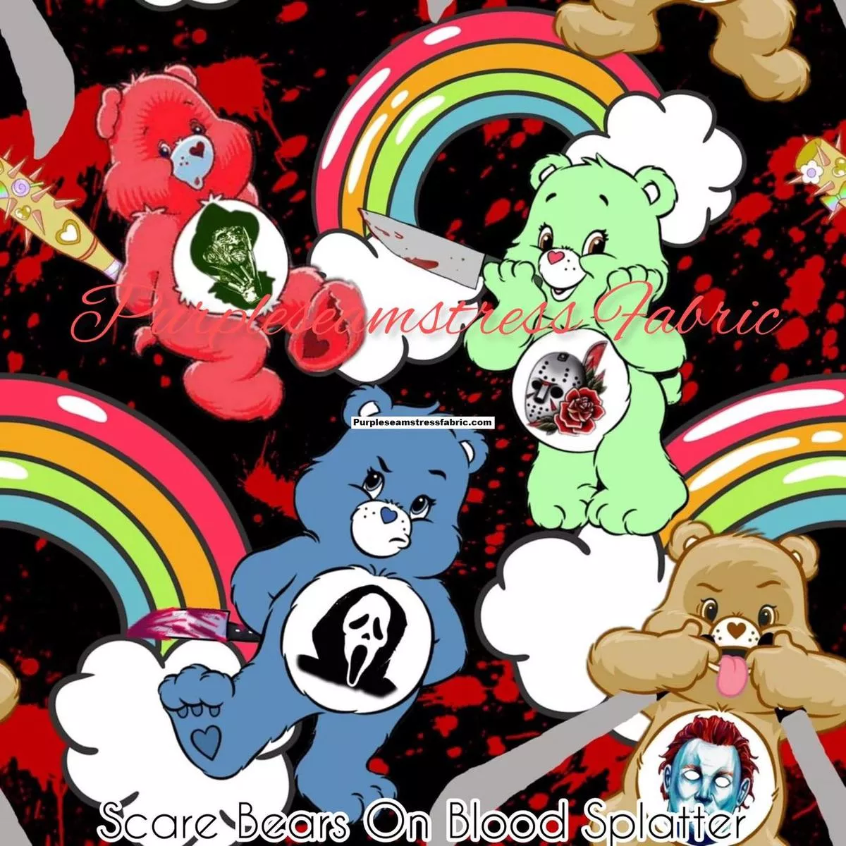 Scare Bears On Blood SplatterFa…