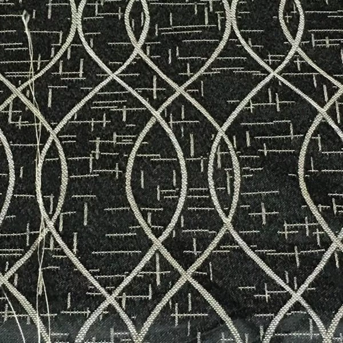 Script Steel Designer Black Fabric