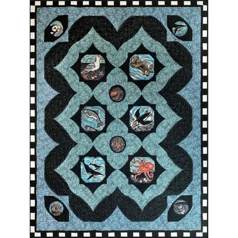 Sea Alaska Quilt Pattern
