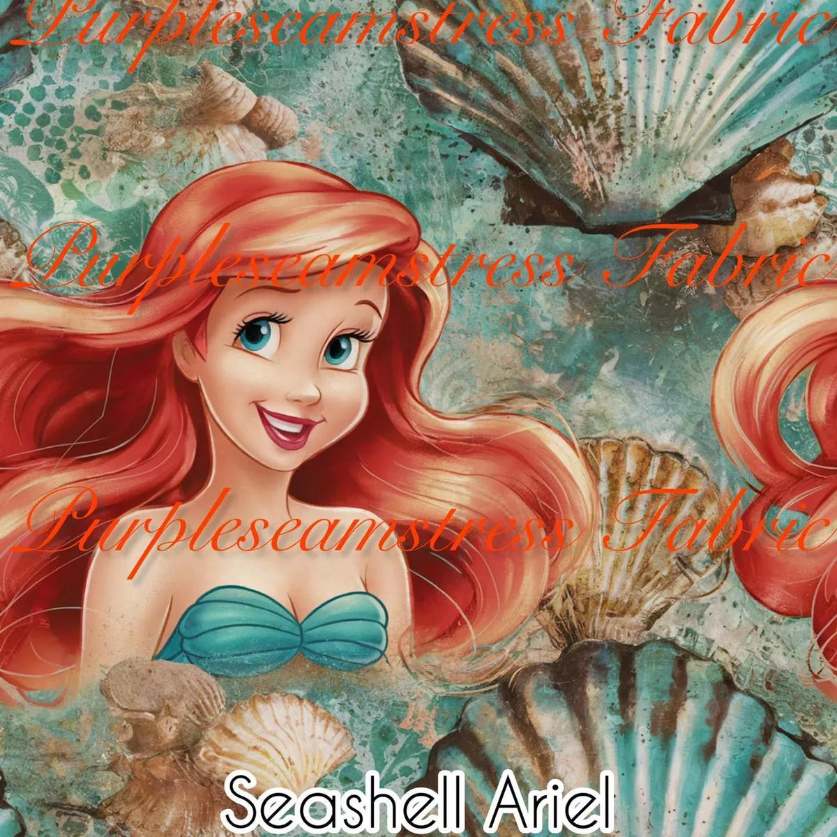 Seashell ArielFabric