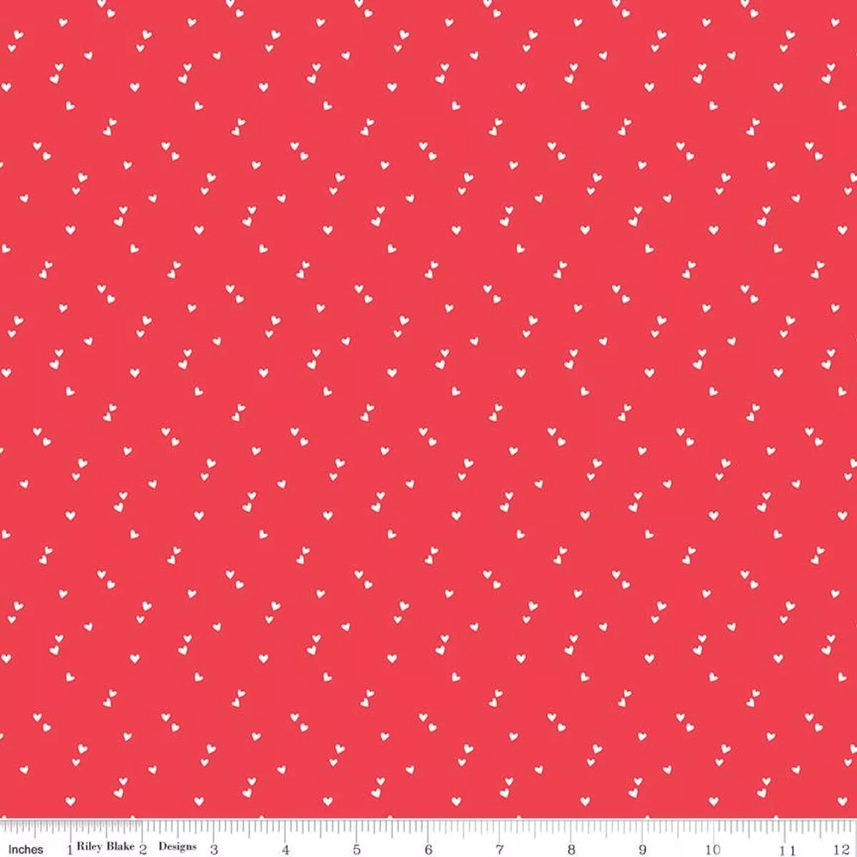 Seasonal Basic Hearts Red