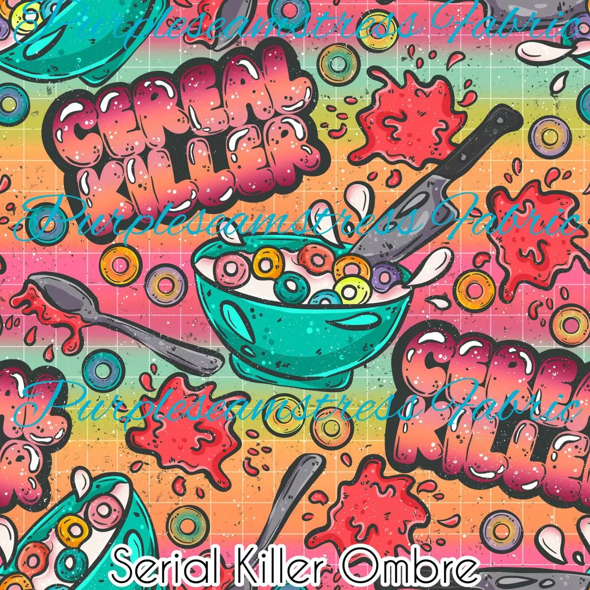 Serial Killer OmbreFabric