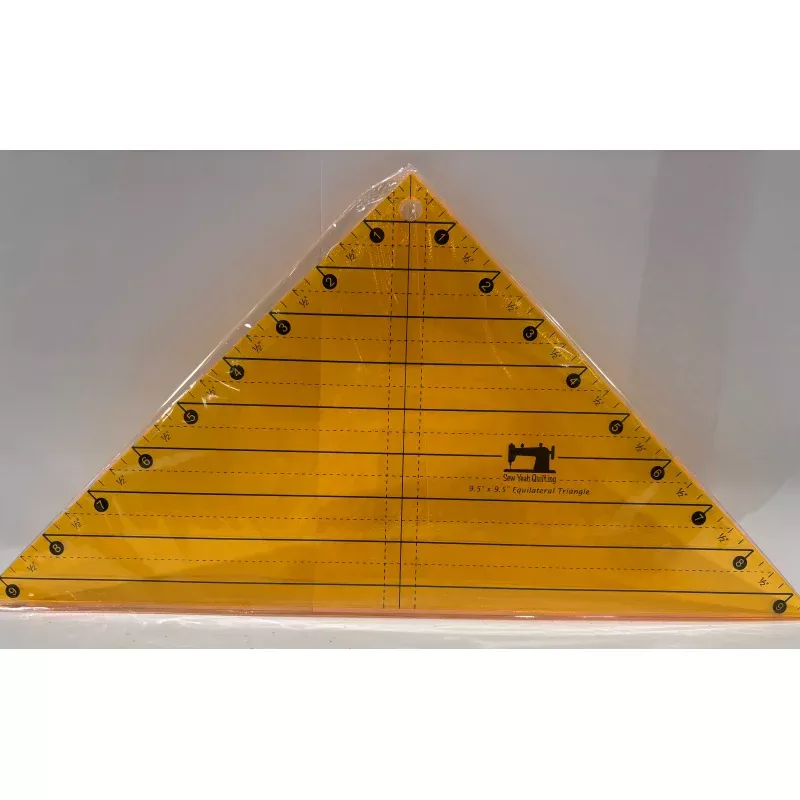 Sew Yeah Ruler 9.5 Triangle