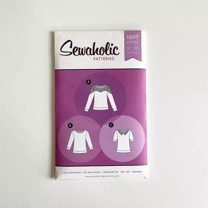 Sewaholic Patterns : Fraser Sweatshirt
