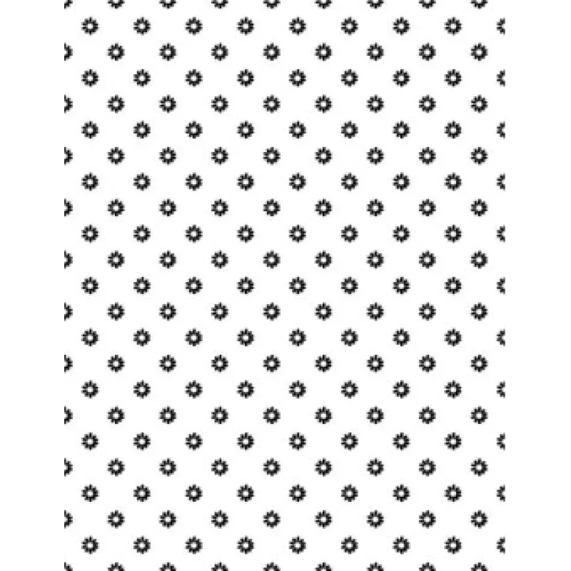 Shadow Blooms – Daisy Dot White – Yardage