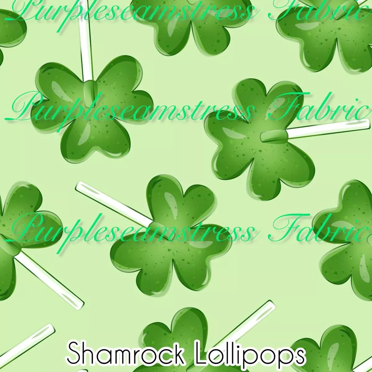 Shamrock LollipopsFabric