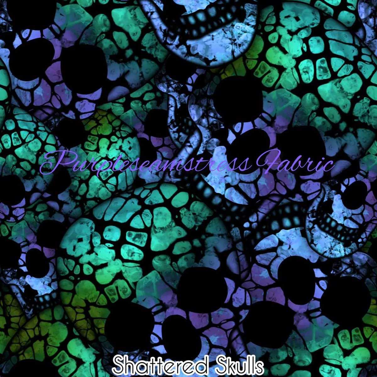 Shattered SkullsFabric