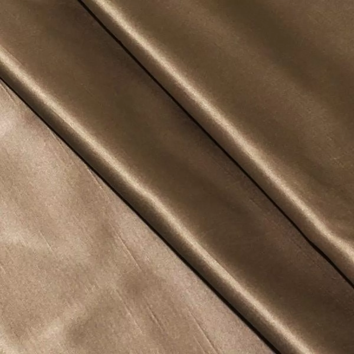 Shauna Mushroom Solid Brown Drapery Fabric