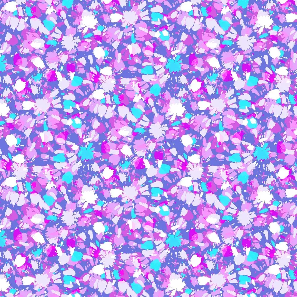 Shibori Starburst Textured Fabric – Multi