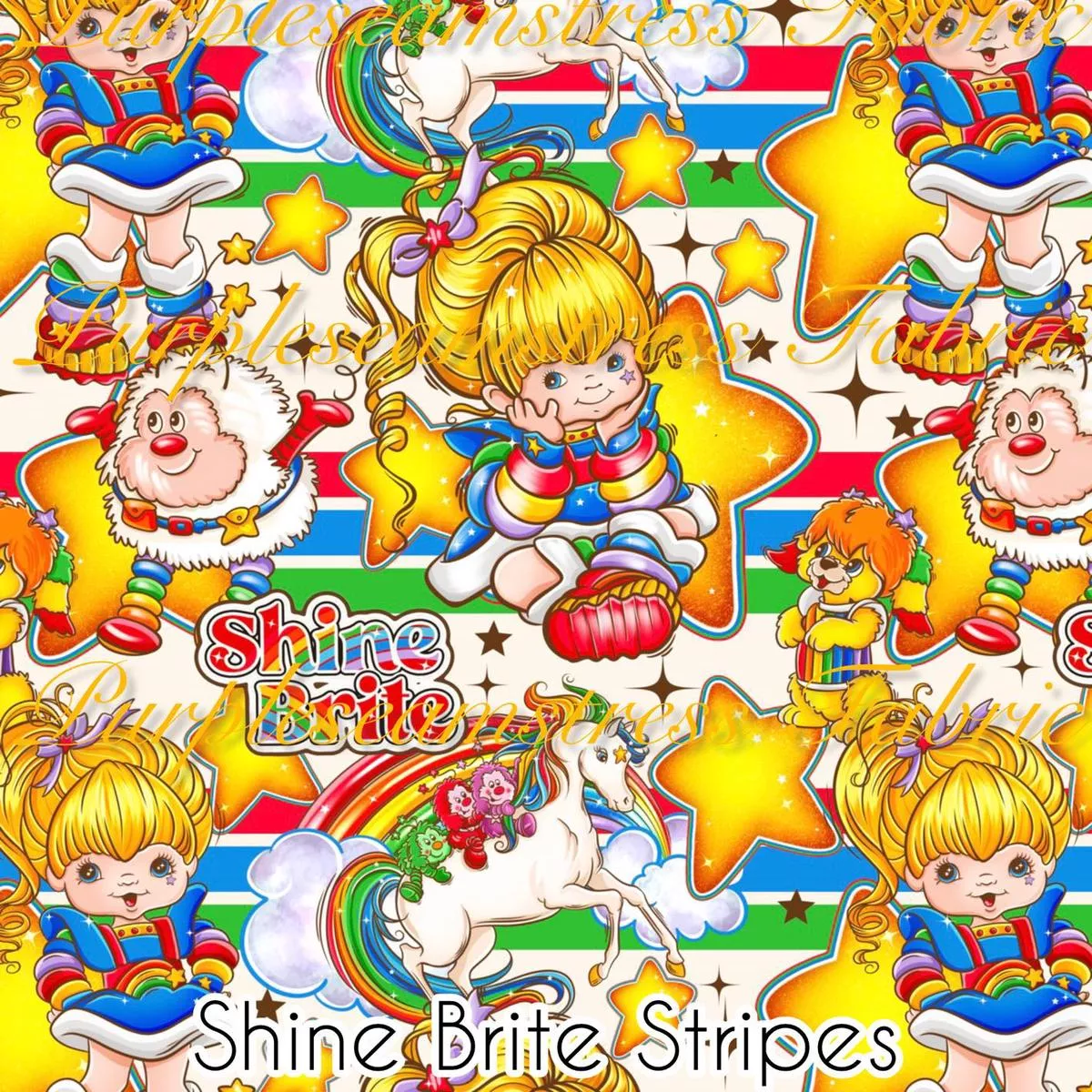 Shine Bright StripesFabric
