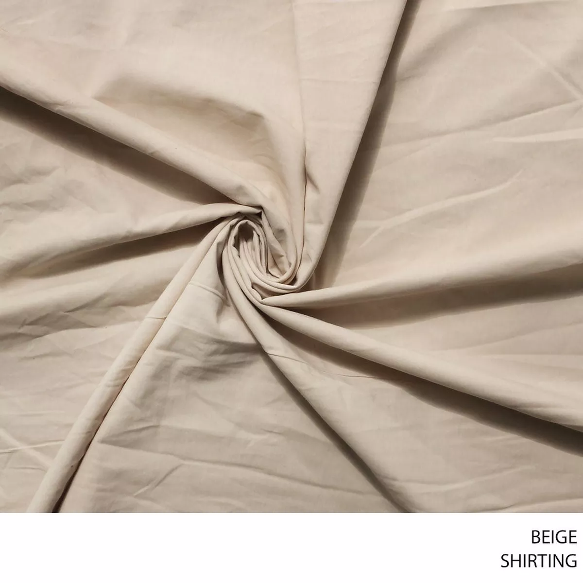 SHIRTING FABRIC BEIGE ROLL ROLL 001