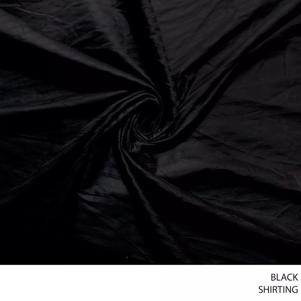 SHIRTING FABRIC BLACK ROLL ROLL 001