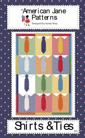 Shirts and Ties Quilt Pattern