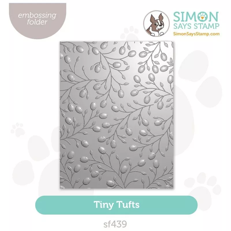 Simon Says Stamp Embossing Folder Tiny Tufts sf439