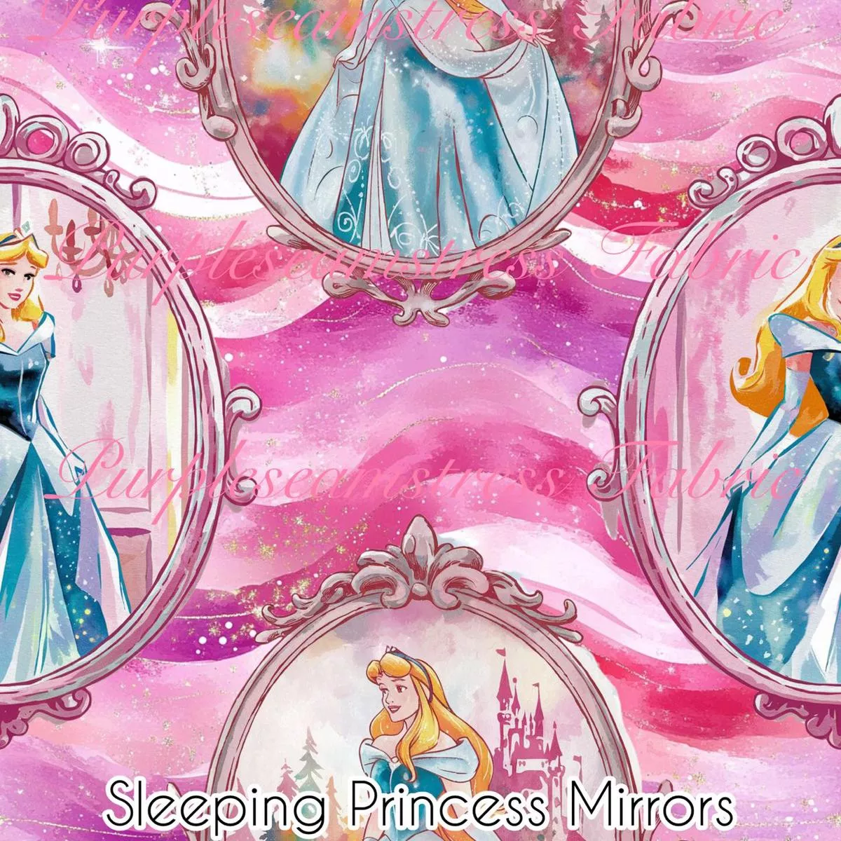 Sleeping Princess MirrorsFabric