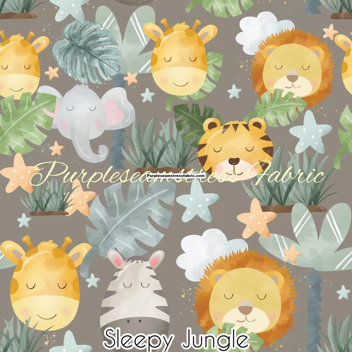 Sleepy JungleFabric