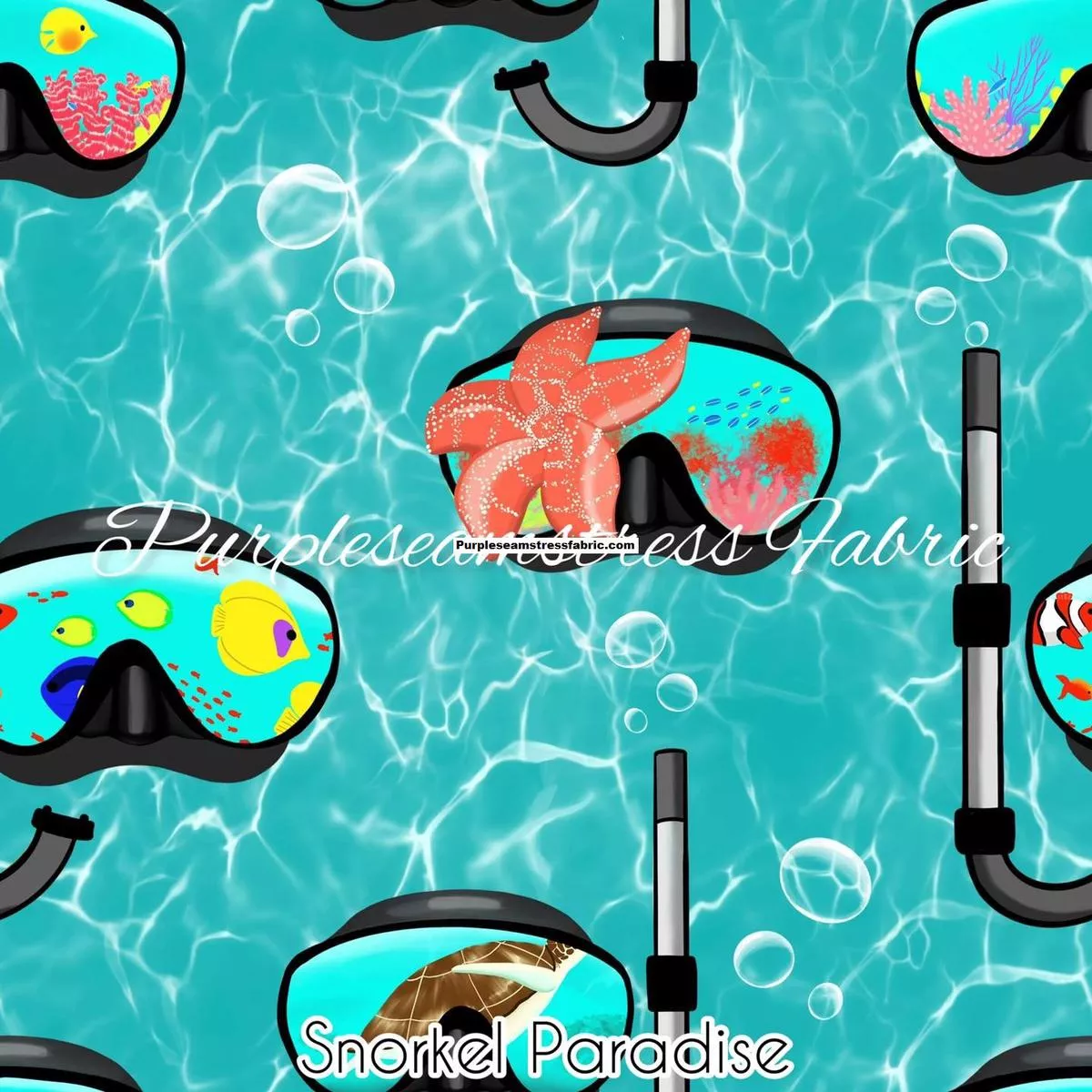 Snorkel ParadiseFabric