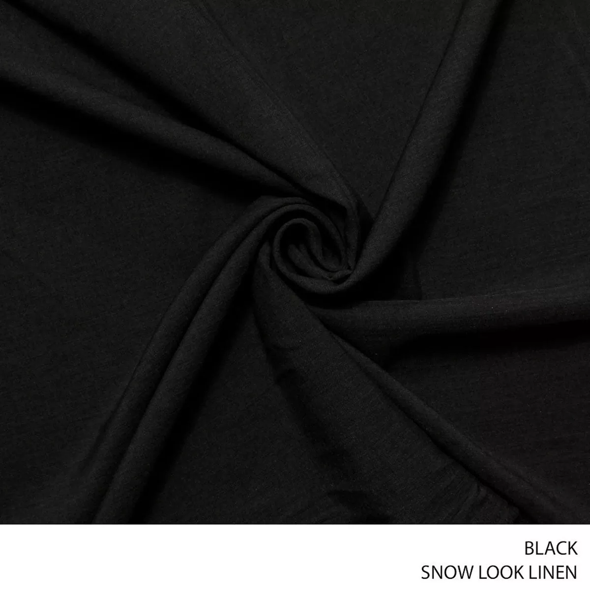 SNOW LOOK POLYESTER 150CM BLACK