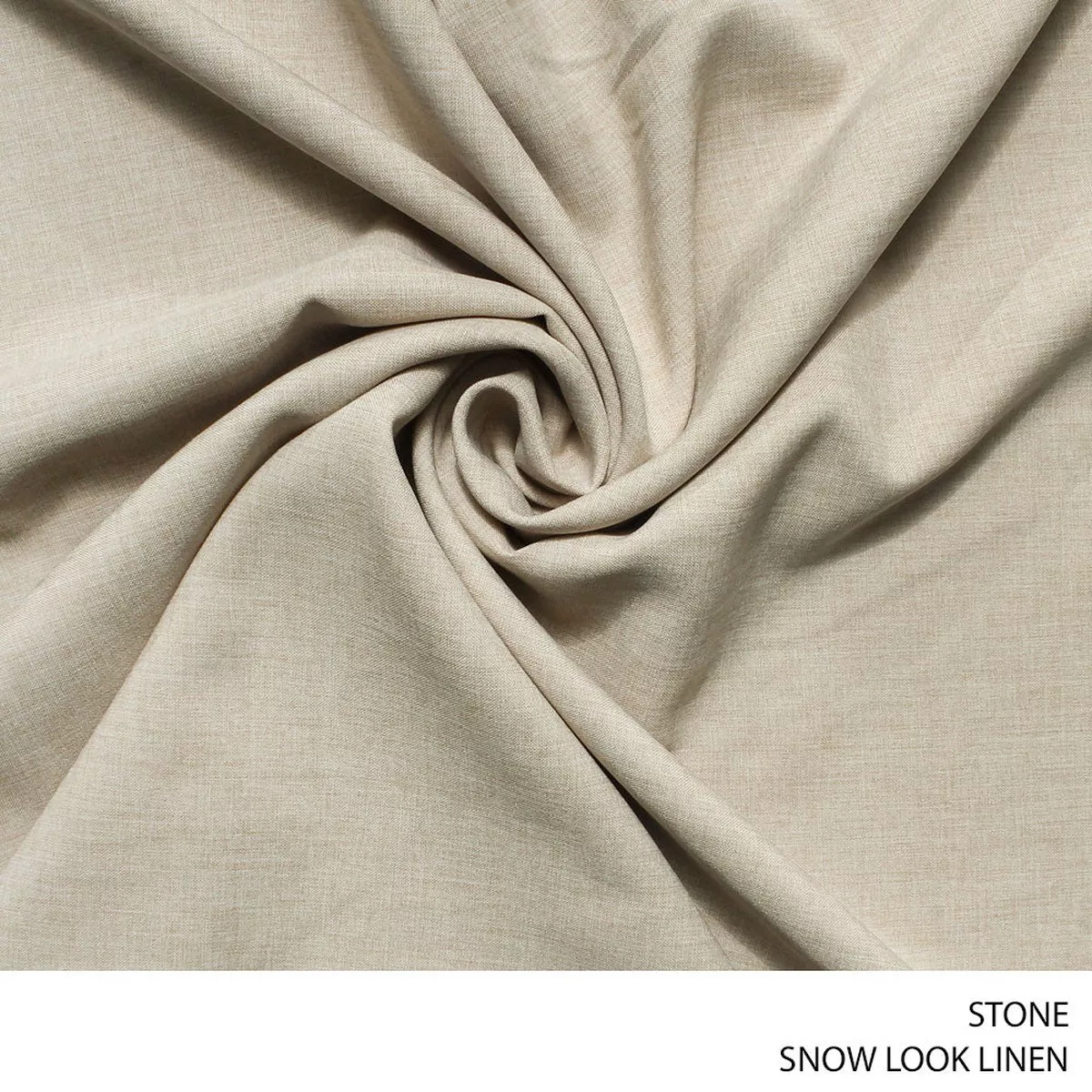 SNOW LOOK POLYESTER 150CM STONE