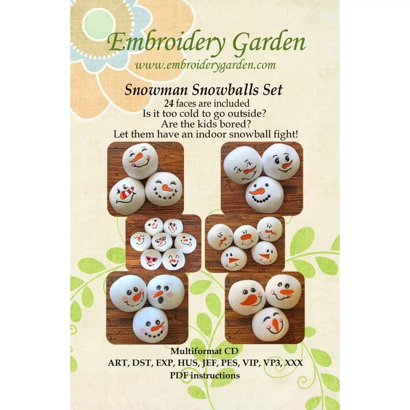 Snowman Snowball Set