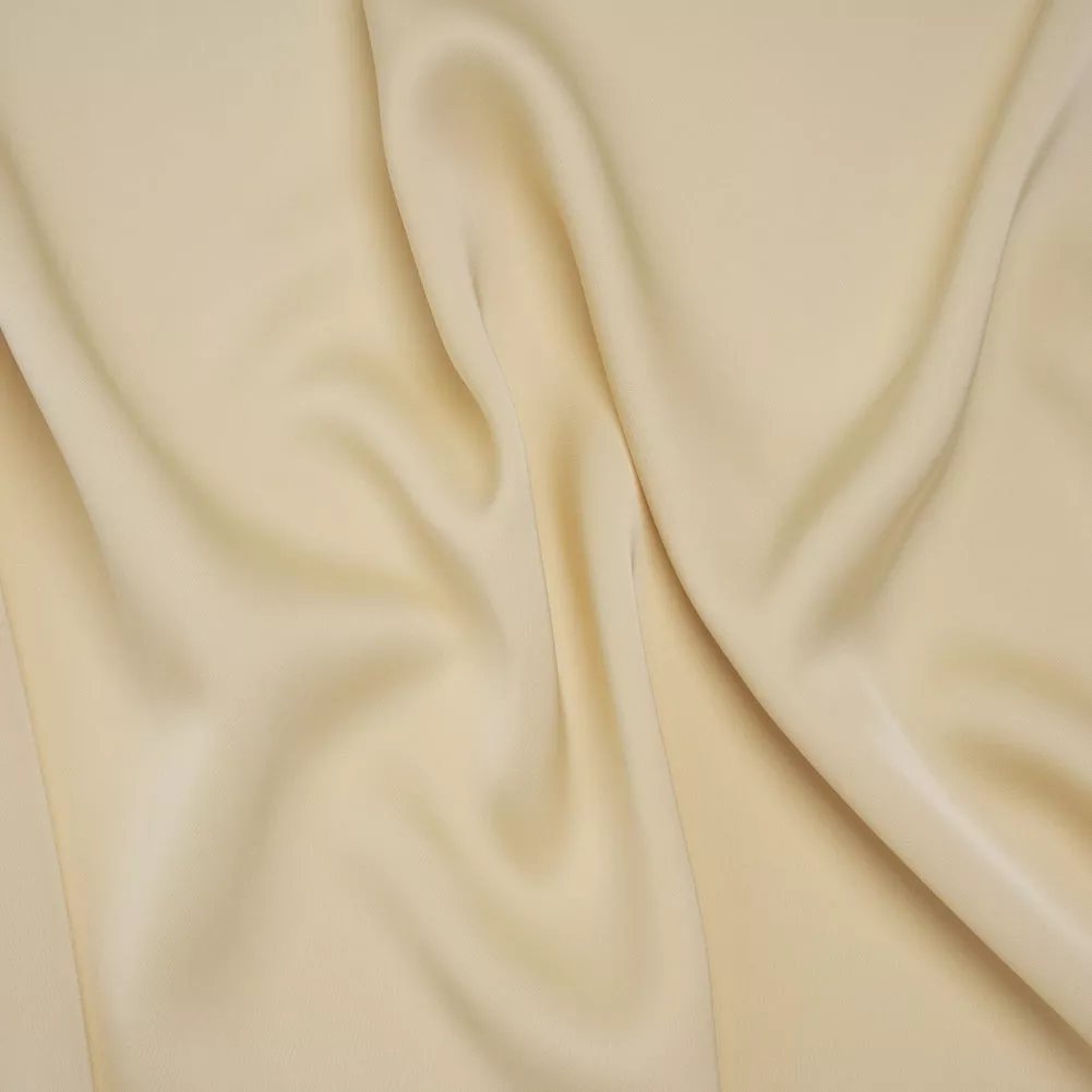 Soft Double Face Polyester Twill – Light Beige – Viola Collection