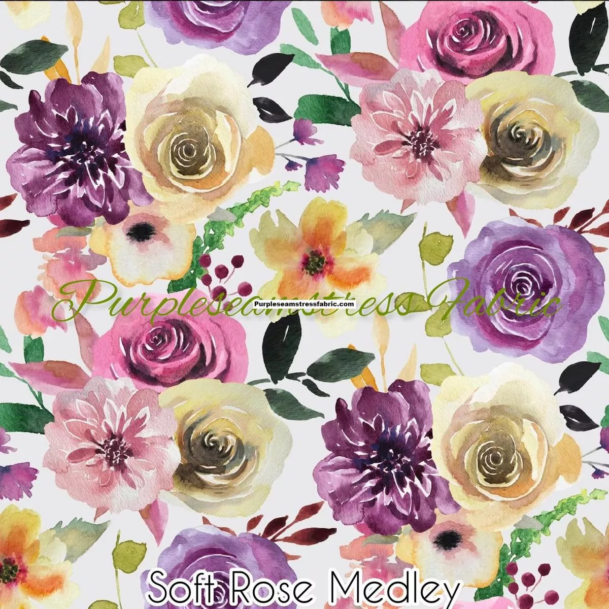 Soft Rose MedleyFabric