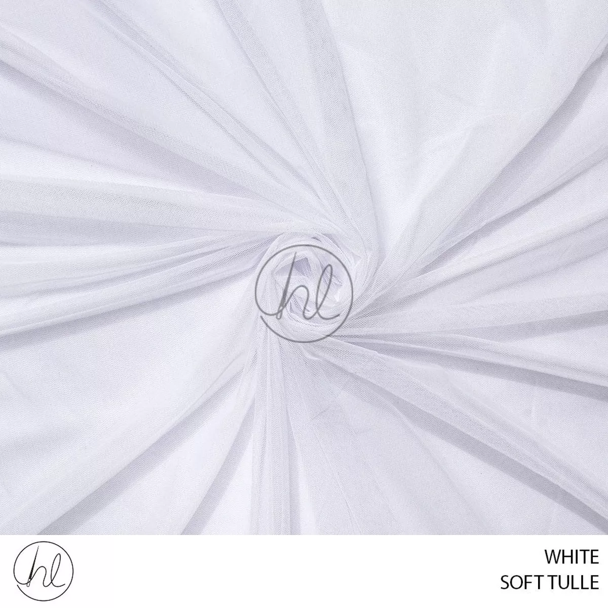 Soft Tulle 55 White 150cm Per M