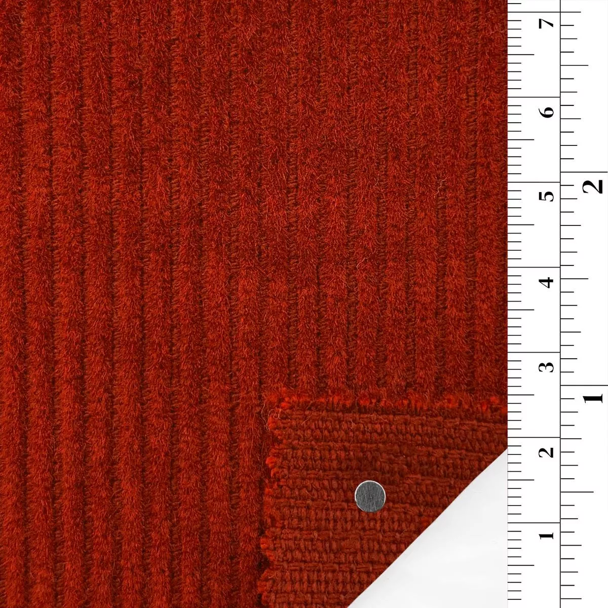 Solid Combed Cotton Standard Corduroy B005305 – Burnt Orange 14005