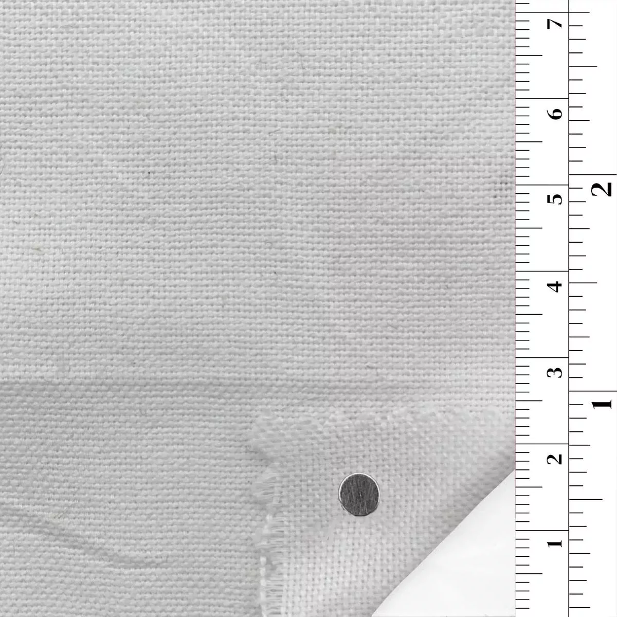 Solid Cotton Chambray Oxford A017301 – White