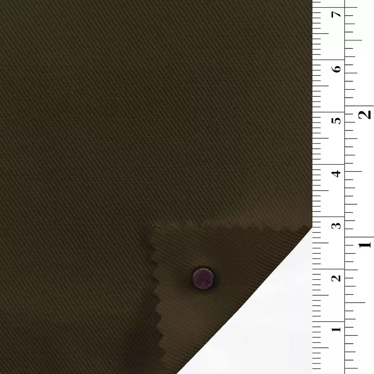 Solid Cotton Lyocell Twill A012313 – Brown 4270