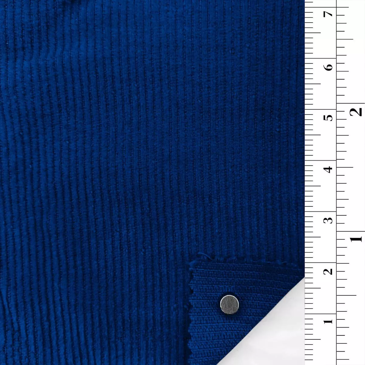 Solid Cotton Pinwale Corduroy B005303 – Blue 13883