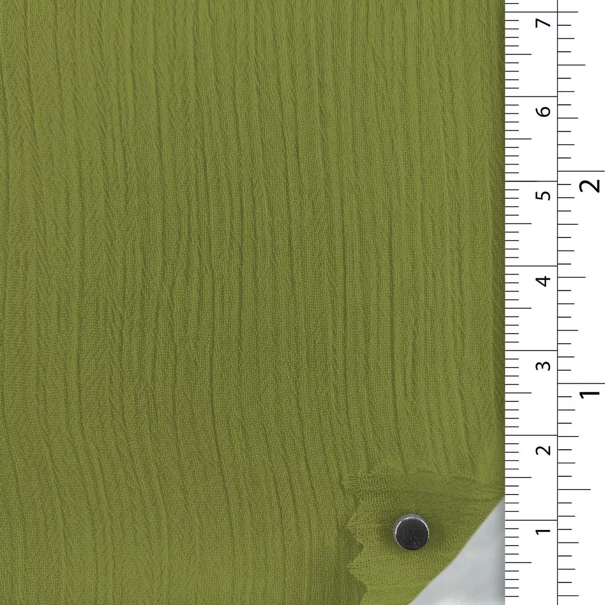 Solid Crinkled Polyester Crepon B002306 – Pear 11128