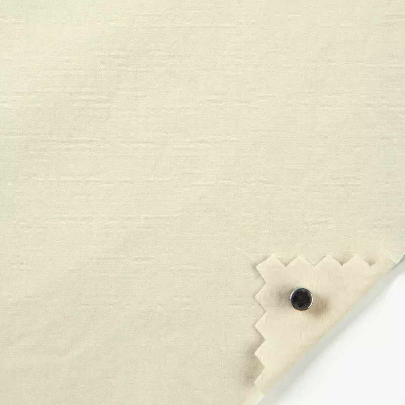 Solid Double Peached Salt Shrinking Supima Cotton Plain Woven A116501
