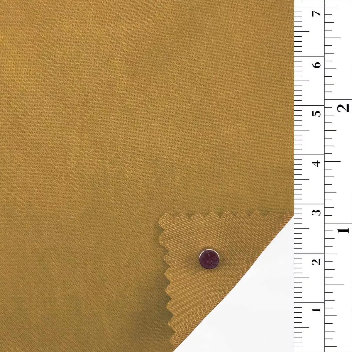 Solid Front Peached Polyester Nylon Twill A009320 – Mustard Yellow 3495