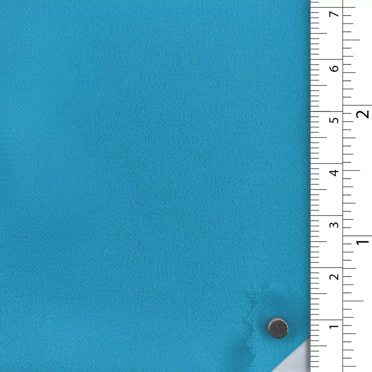 Solid Polyester Chiffon B002305 – Sky Blue 11112