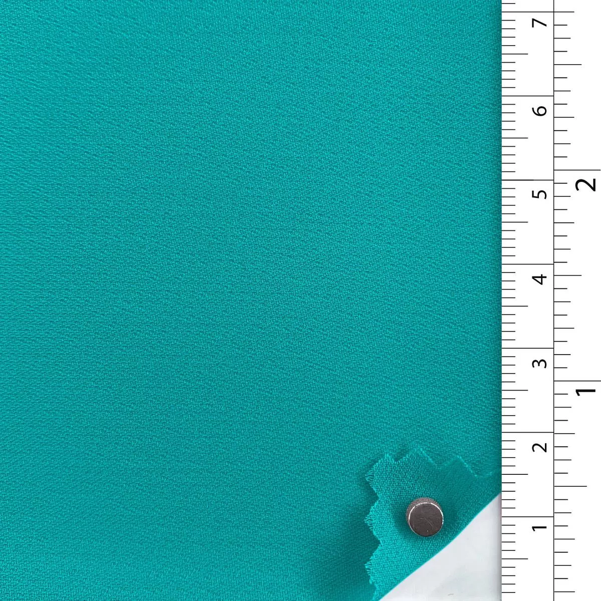 Solid Polyester Crepe B002317 – Turquoise 12302
