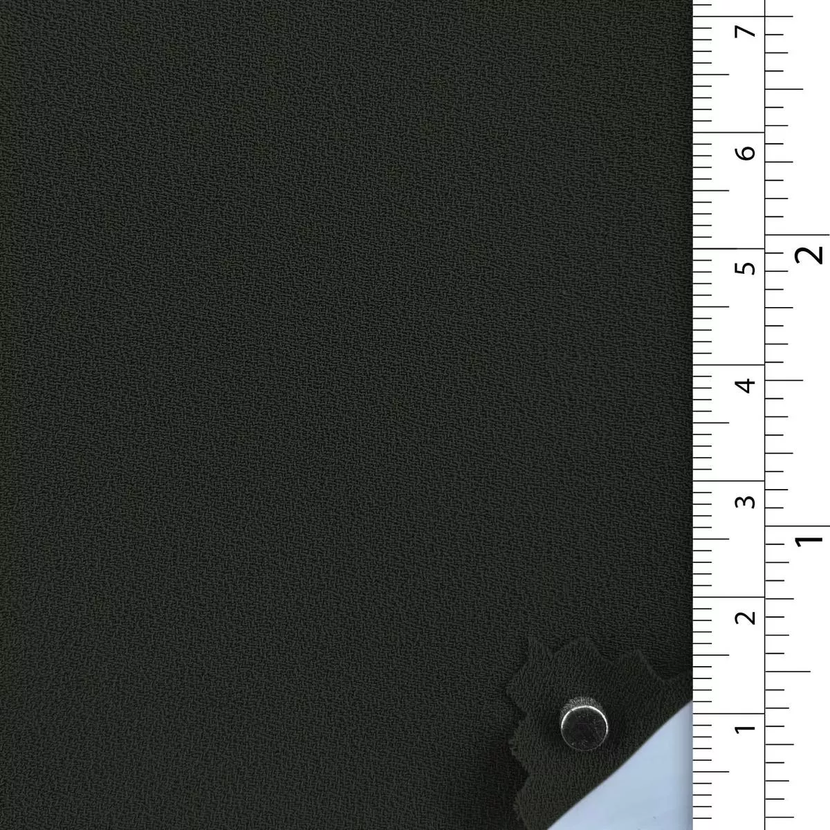 Solid Polyester Crepe B002339 – Olive Green 13306