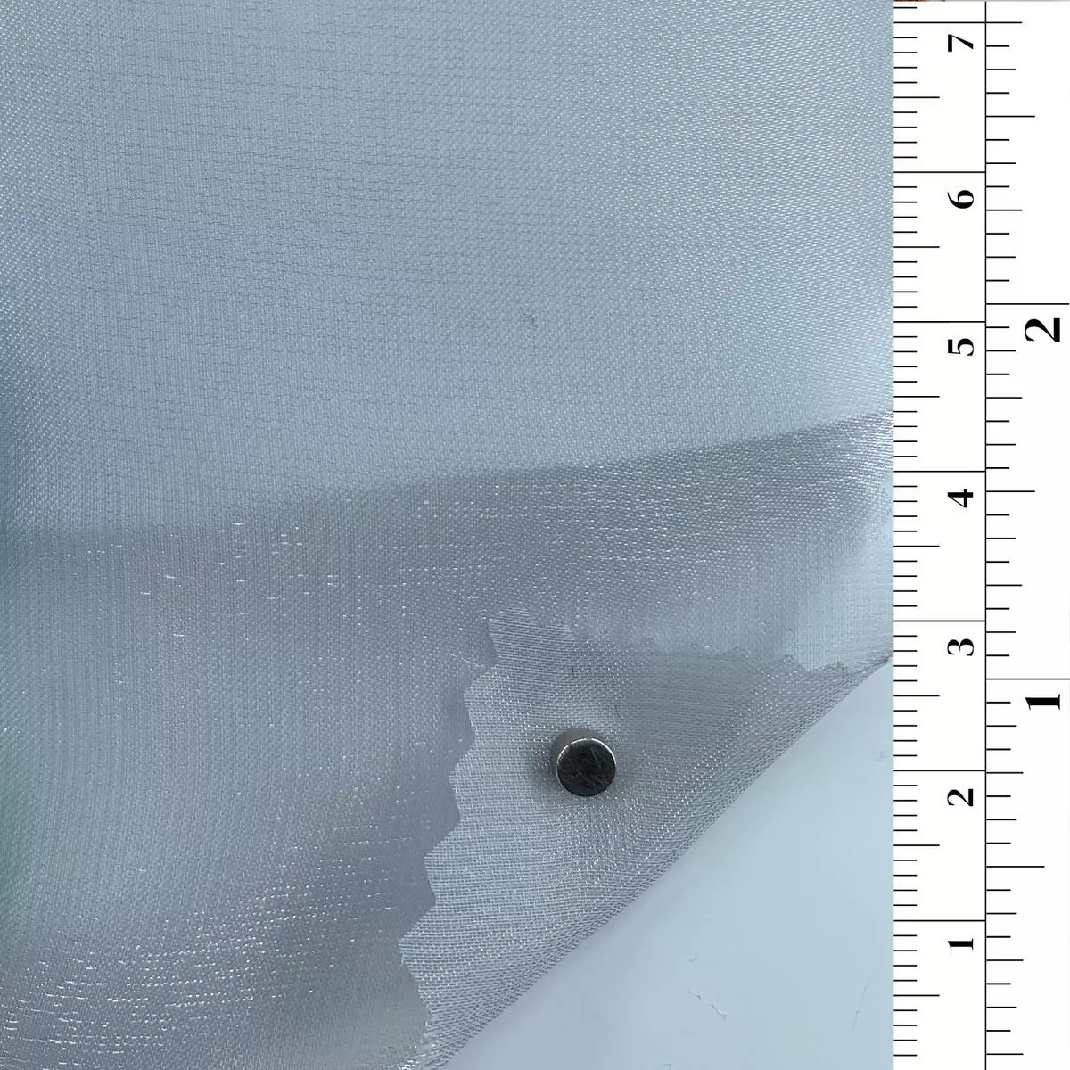 Solid Shimmer Iridescent Polyester Organza B016302 – Light Gray 15975