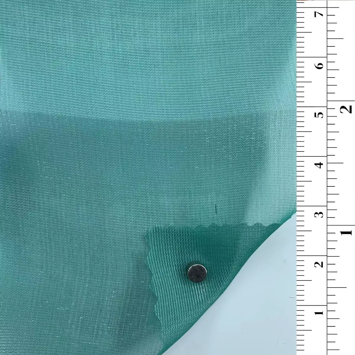 Solid Shimmer Iridescent Polyester Organza B016302 – Turquoise 15982