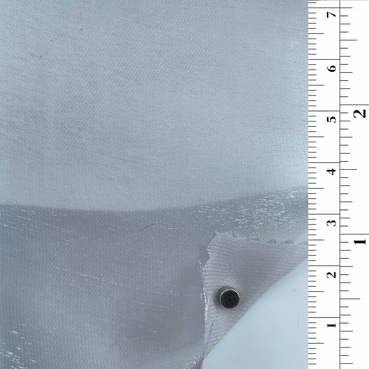 Solid Shimmer Iridescent Polyester Organza B016303 – Light Gray 15996