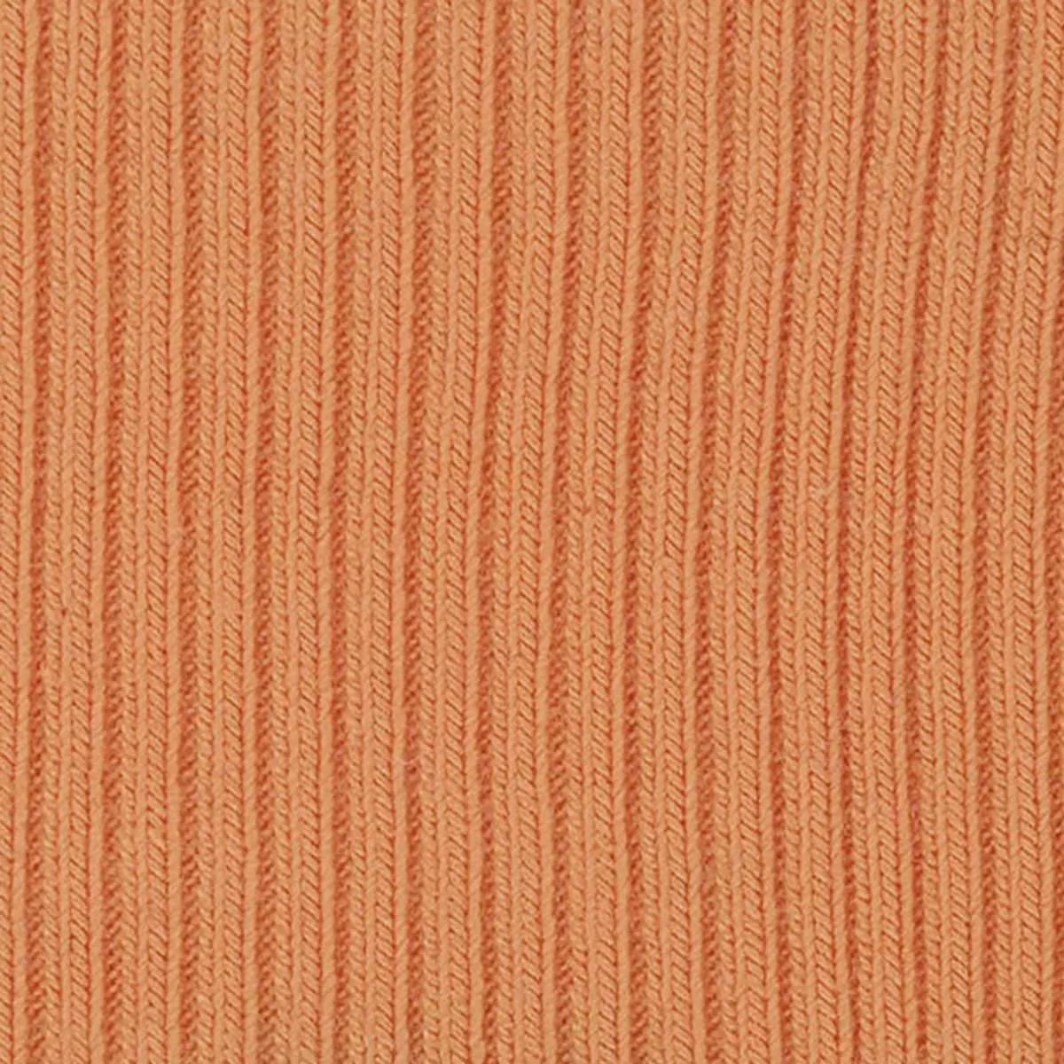 Solid Stretch Bamboo Cotton Rib 2×2 S006317 – Orange 21