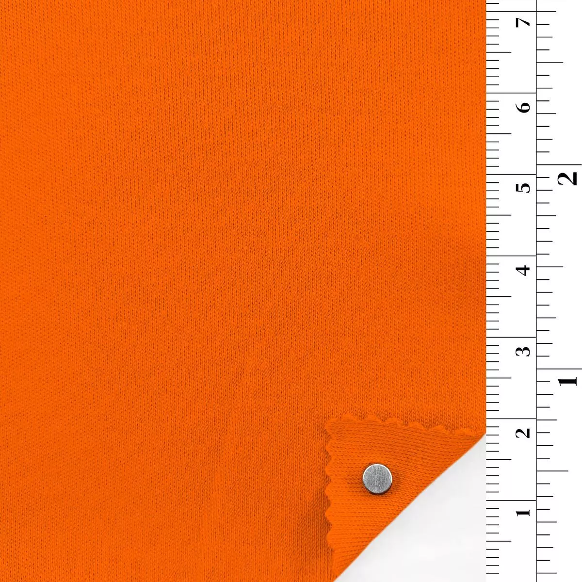 Solid Stretch Combed Cotton Double Knit / Interlock A106311 – Coral 7351