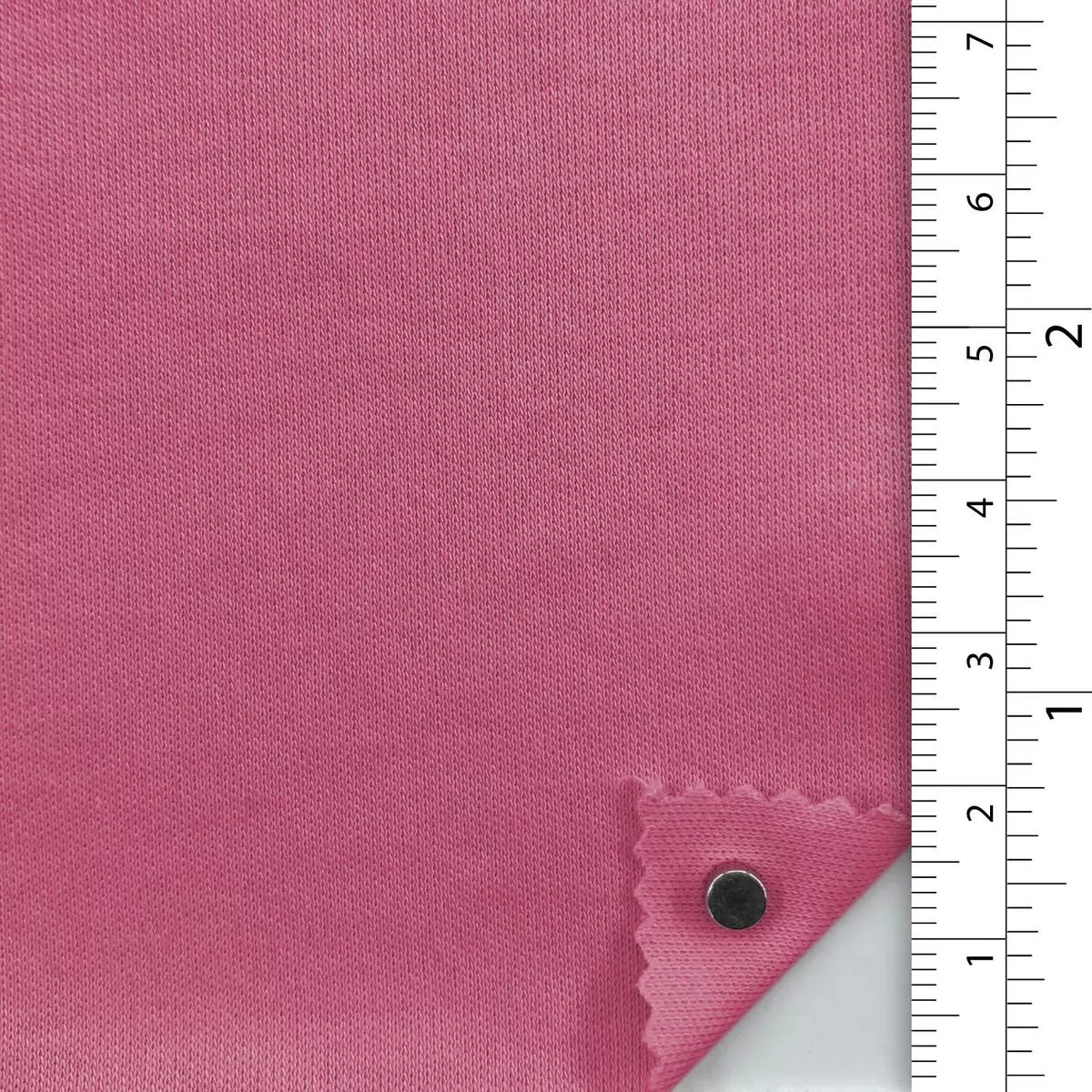 Solid Stretch Combed Cotton Double Knit / Interlock A107317 – Rose 8051