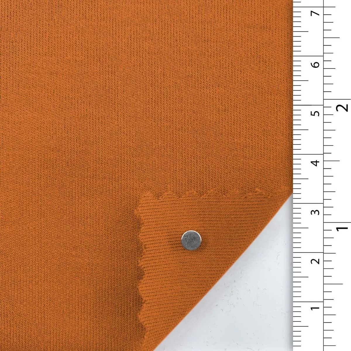 Solid Stretch Combed Cotton Double Knit / Interlock A110317 – Bronze 9597