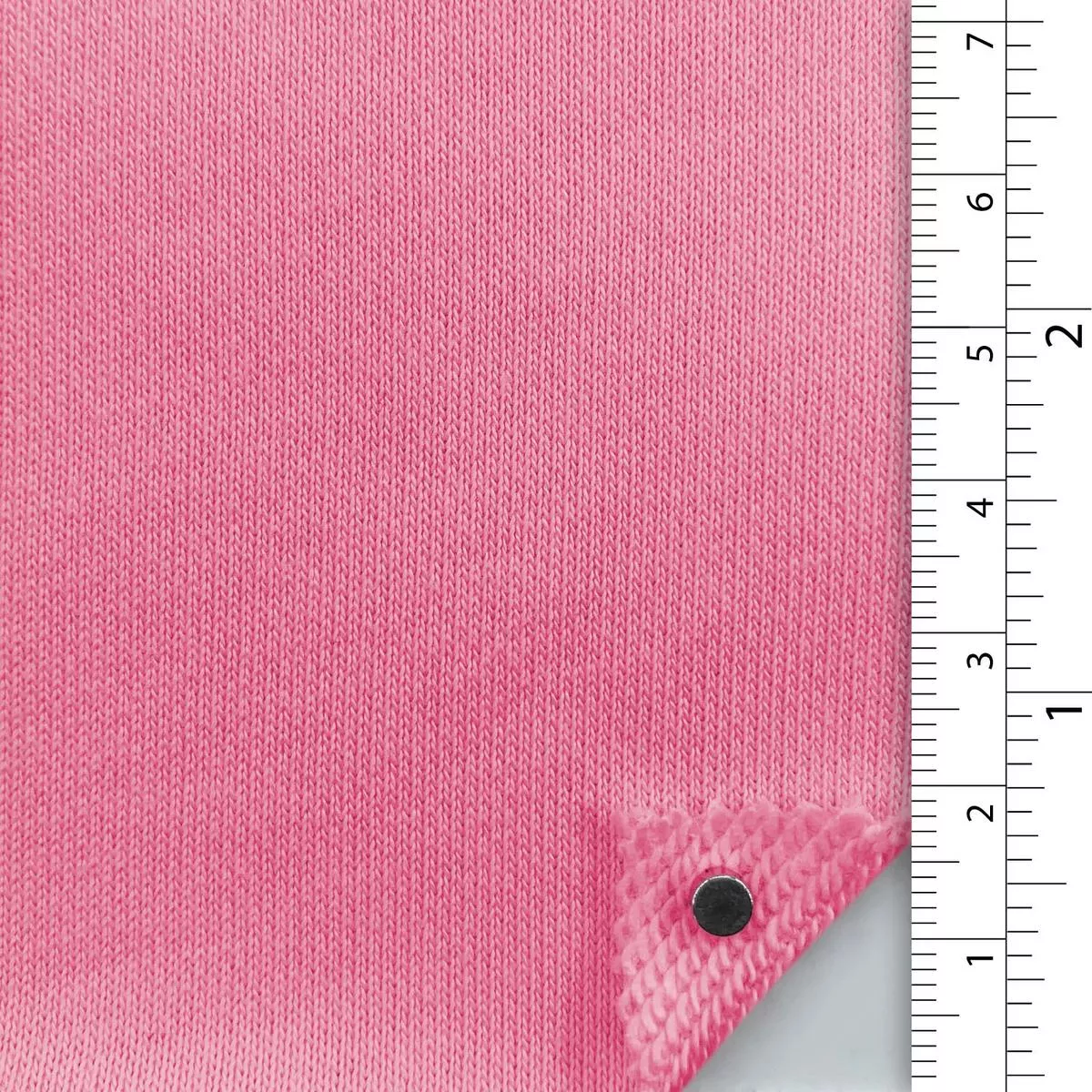 Solid Stretch Combed Cotton Polyester French Terry A107323 – Hot Pink 8336