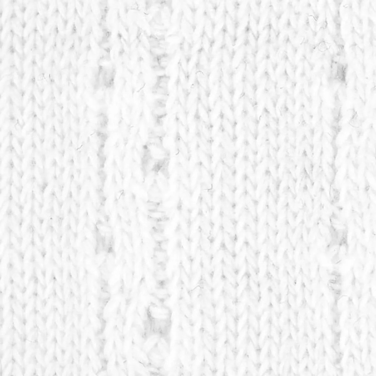 Solid Stretch Combed Cotton Rib Knit A029502 – Bleached White 37